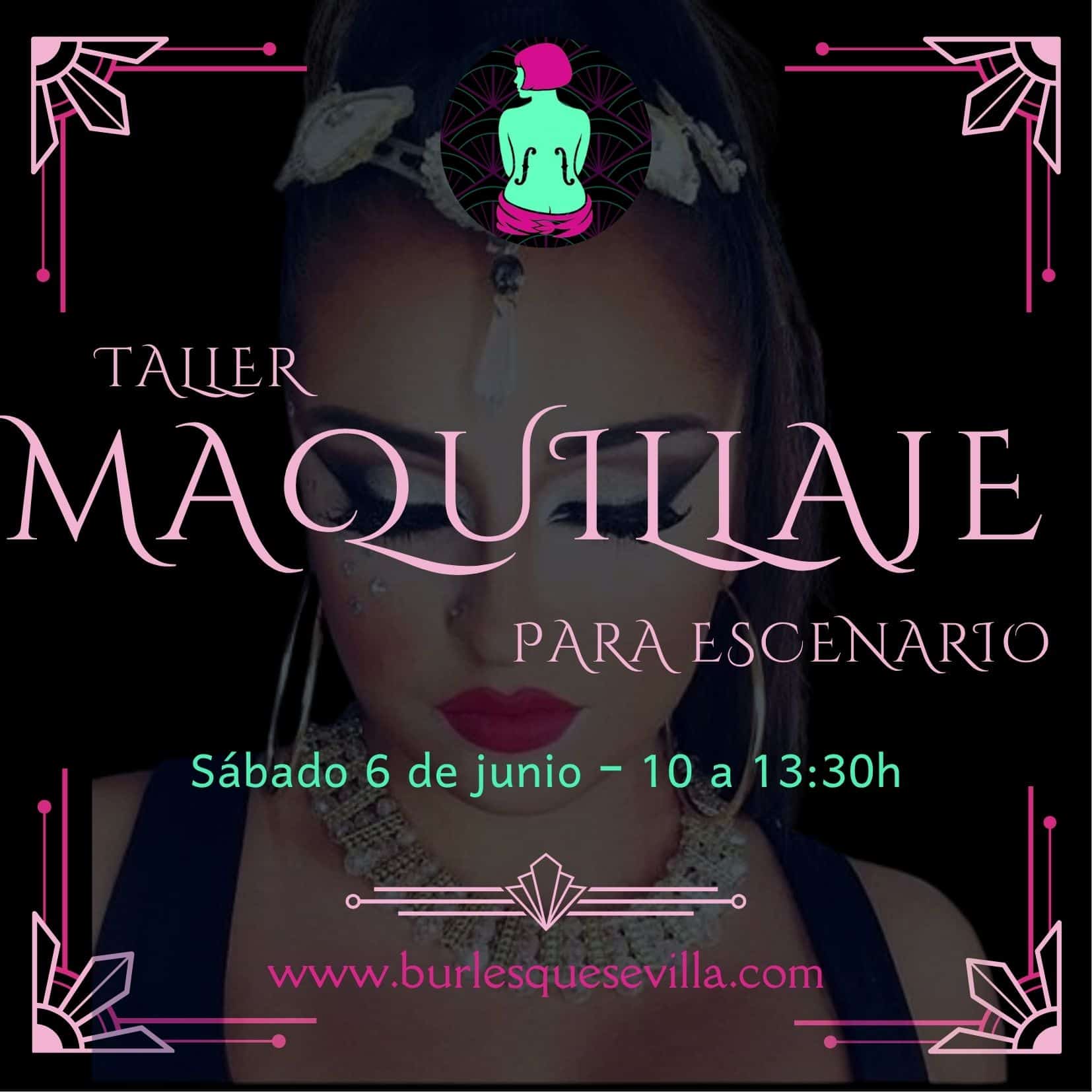 Taller de Maquillaje Burlesque para escenario