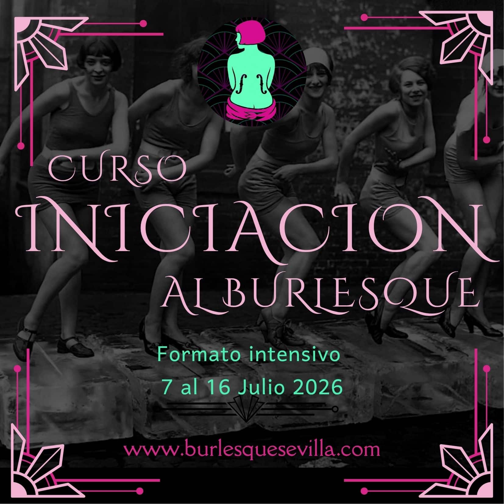 Curso de iniciación al Burlesque FORMATO INTENSIVO